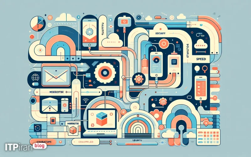 راه اندازی انواع تانل های میکروتیک به میکروتیک یا ابونتو — ویژگی، امنیت و سرعت